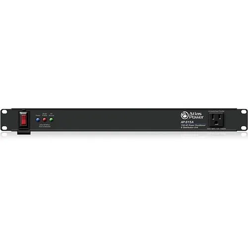 AtlasIED AP-S15LA 15LA Power Conditioner and Distribution Unit with IEC Power Cord and Lamp