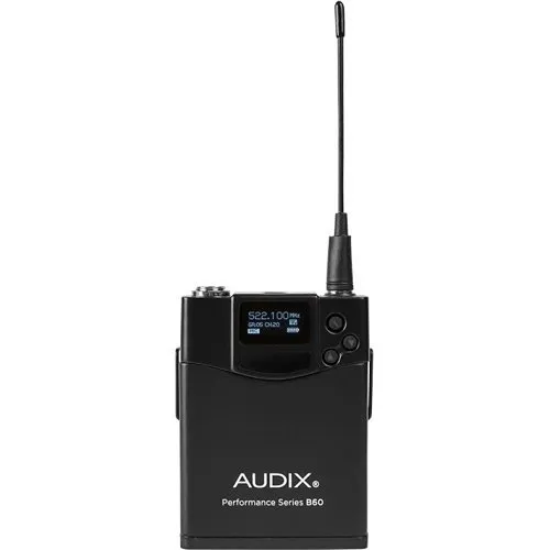 Audix AP41L10B Wireless Microphone System with R41 Diversity Receiver, B60 L10 Bodypack Transmitter, and ADX 10 Lavalier Microphone, 554 MHz-586 MHz