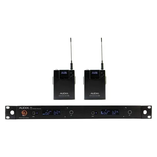 Audix AP42BPB R42 2-Channel RX with Two B60 Bodypack TXs