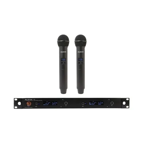 Audix AP42OM5A R42 2-Channel RX with Two H60/OM5 Handheld TXs