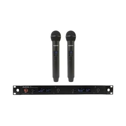 Audix AP62OM5 Dual Handheld Wireless System with Two OM5 Microphones, 522–586 MHz