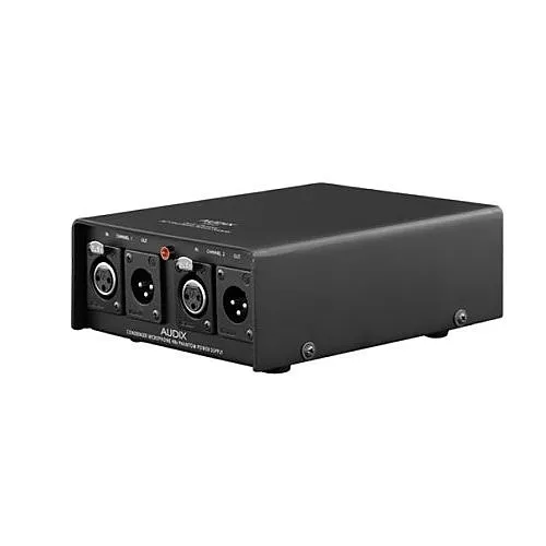 Audix APS2 2-Channel 48V Phantom Power Supply with Detachable Power Cord