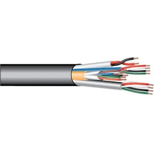 West Penn AQC1822GY1000 Access Control Composite Cable Indoor/Outdoor AQUASEAL, 1000' (304.8m), Reel, Gray