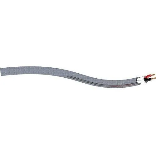 West Penn AQC188 Blueseal Line 500' Audio Unshielded Cable, 18/8, BC, Gray