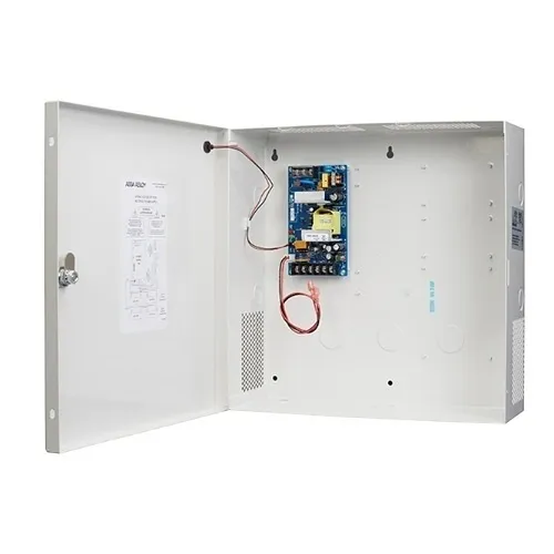 Securitron AQD1-4F1 AQ Series Power Supply, Dual Voltage, Glass Fuses, 1A