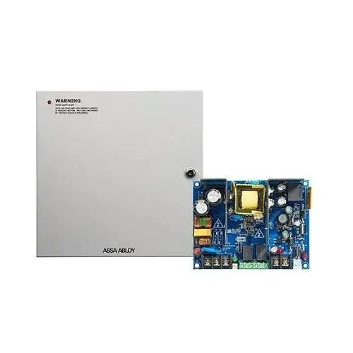Securitron AQD2-8F8R2 Switching Power Supply, 8-Output, 8-Relay, 2A Fuse Rating