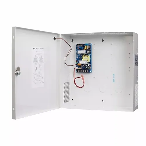 Securitron AQD4-4C1 4A Dual Voltage Power Supply, 4 Outputs, 1 Amp PTC Polyswitch Fire Alarm Interface