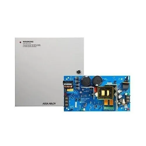 Securitron AQD6-16C16R2 AQD6 Series Switching Power Supply, 12V DC or 24V DC, 6A