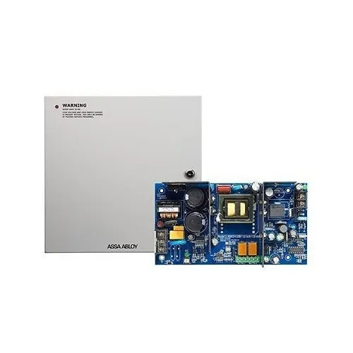 Securitron AQS1210-8C8R2 Power Supply  with Access Relay, 12VDC, 10A, 8 PTC