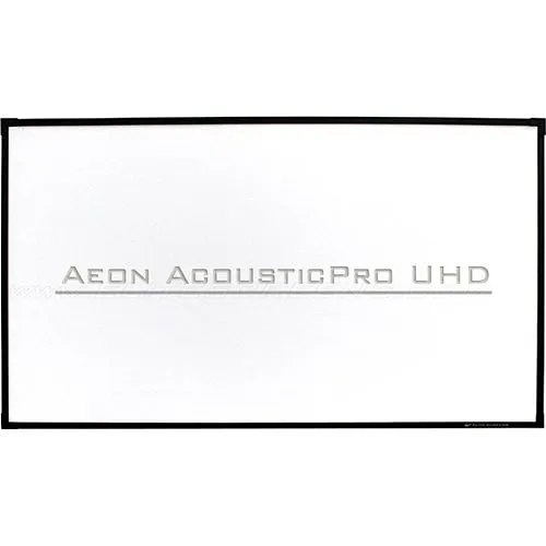 Elite Screens AR120H2-AUHD Aeon AcousticPro UHD Series 120" 16:9 4K Ultra HD Wall Mount Edge Free Fixed Frame Projector Screen