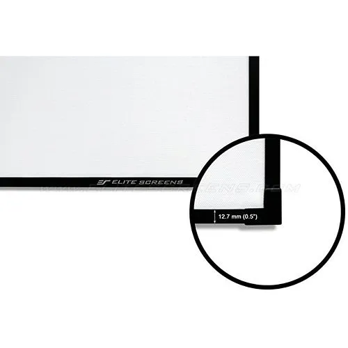 Elite Screens AR150H2-AUHD Aeon AcousticPro UHD Series 150" 16:9 4K Ultra HD Wall Mount Edge Free Fixed Frame Projector Screen