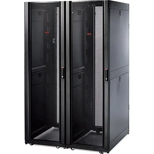 APC AR3107 Netshelter SX, Server Rack Enclosure, 48U, Black, 2258mm H x 600mm W x 1070mm D