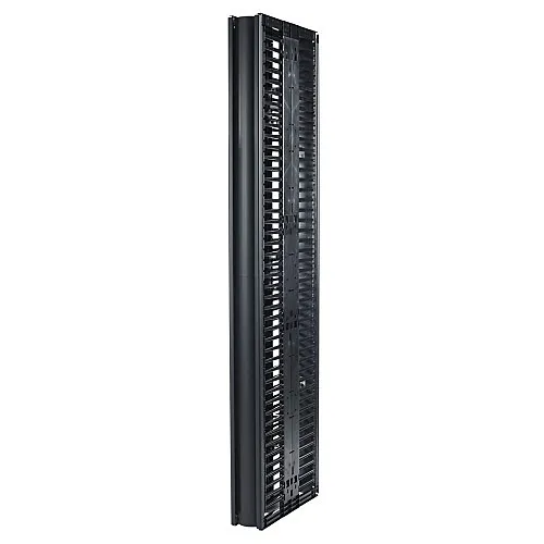 APC AR8725 Valueline, Vertical Cable Manager for and Post Racks, Double-Sided with Doors