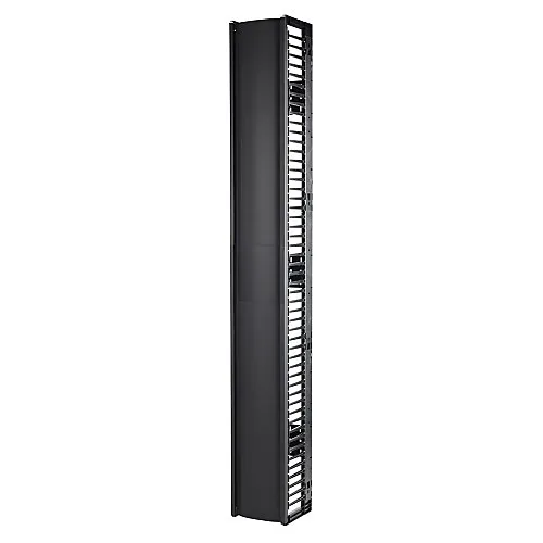 APC AR8768 Valueline, Vertical Cable Manager for and Post Racks, Single-Sided with Door