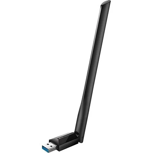 TP-Link ARCHER T3U PLUS AC1300 High Gain Wireless Dual Band USB Adapter, Black