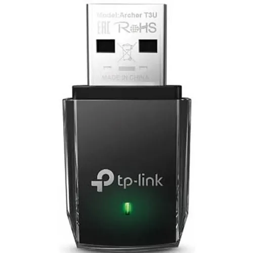 TP-Link ARCHER T3U AC1300 Mini Wireless MU-MIMO USB Adapter, Black