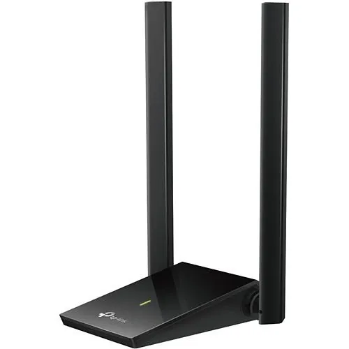 TP-Link ARCHER T4U PLUS AC1300 Dual Antennas High-Gain Wireless USB Adapter, Black