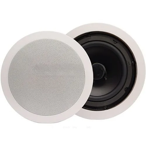 AudioSource AS602E4BULK 2-Way 6.5" In Ceiling Speaker with 3/4" Pivoting Tweeter, 80W
