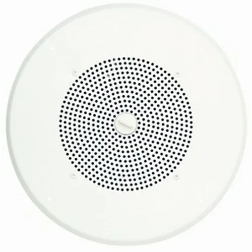 Bogen ASUG1DK 8" Self-Amplified 1W Enameled Ceiling Speaker, Off-White