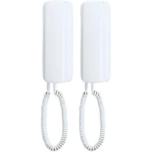 Aiphone AT-406 Handset-to-Handset System, White (AT-206, AT-306)