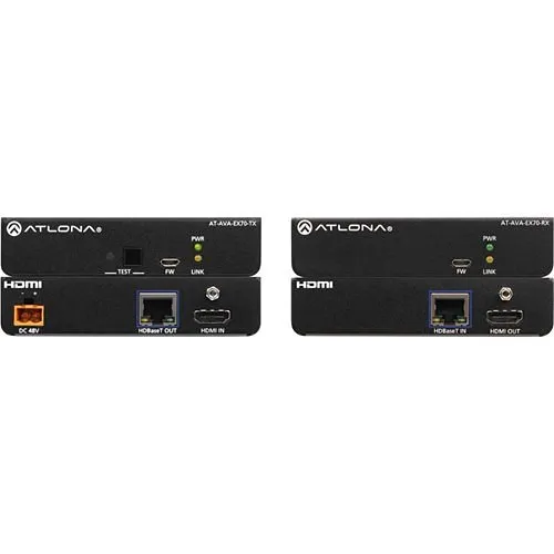 Atlona AT-AVA-EX70C-KIT Avance 4K/Ultra HD HDMI Extender Kit with Control and Remote Power