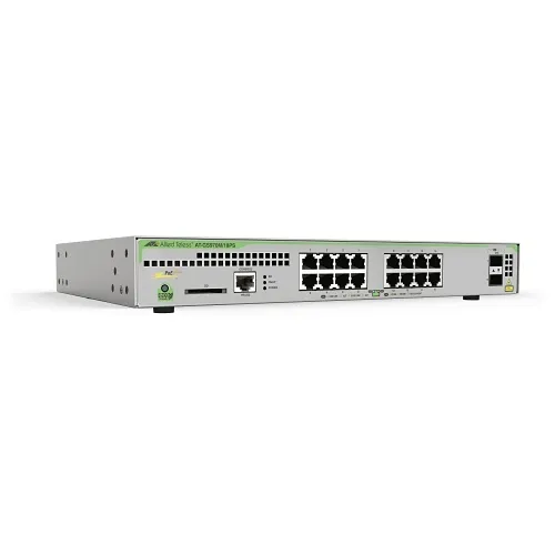 Hanwha AT-GS970M/18PS-R-10 16x Gigabit Ethernet Managed Switch, PoE+ 247W