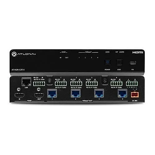 Atlona AT-HDR-CAT-4 4K Output HDR/HDMI to HDBaseT Distribution Amplifier