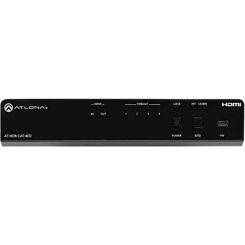 Atlona AT-HDR-CAT-4ED 4K Output Extended Distance HDR/HDMI to HDBaseT Distribution Amplifier