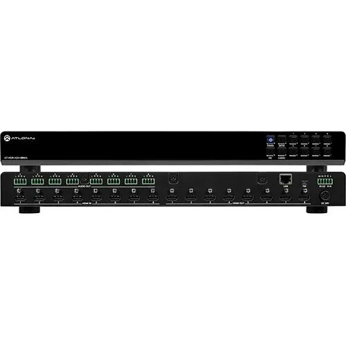 Atlona AT-HDR-H2H-88MA 4K HDR 8x8 HDMI Matrix Switcher