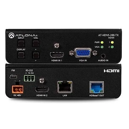 Atlona AT-HDVS-200-TX Switcher for HDMI and VGA Inputs with HDBaseT Output