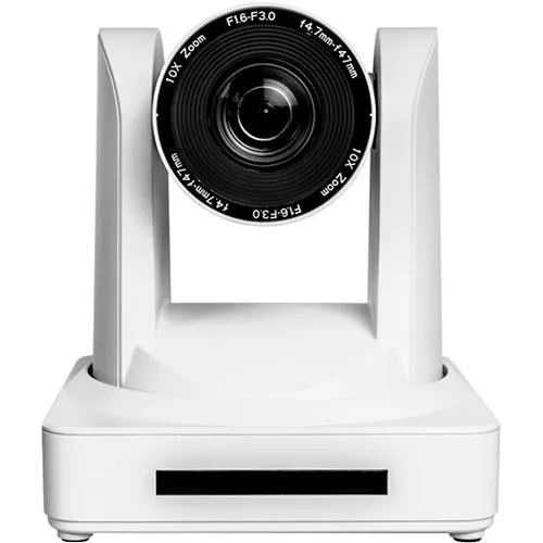 Atlona AT-HDVS-CAM-W 2.1 MP PTZ Camera with USB, 10x Optical Zoom, White