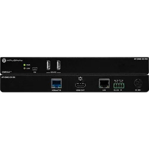 Atlona AT-OME-EX-RX HDBaseT Receiver for HDMI with USB