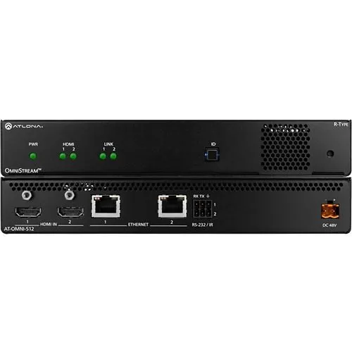 Atlona OmniStream 512 Dual-Channel Networked AV Encoder