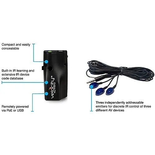 Atlona AT-VCC-IR3-KIT Velocity Control Converter POE Kit W/One AT-VCC