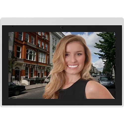 Alpha AT1000MSC 10" IP Touch Screen Monit-Silv+Cam