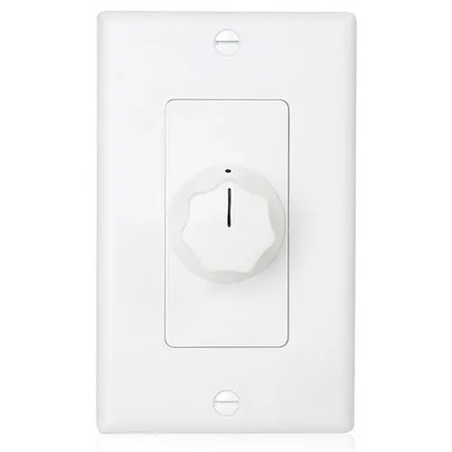 AtlasIED AT100D Deluxe Decora Plate Mounted 100W Attenuator, 3dB Steps