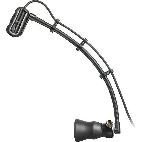 Audio-Technica ATM350PL Cardioid Condenser Instrument Microphone with Universal Clip-on Mounting System