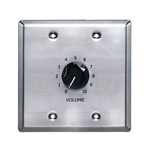 Bogen ATP35 35W Attenuator with Bypass for 25V/70V Speaker Line, Mounts in Standard Single or Double Electrical Box