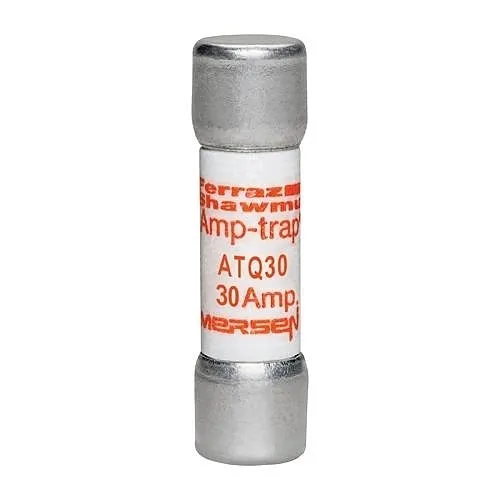 Mersen ATQ30 Amp-Trap Midget Time Delay Fuses, 500V AC, 30A