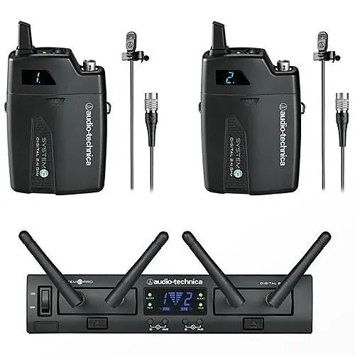Audio-Technica ATW-1311/L System 10 PRO Digital Dual Lavalier Wireless System