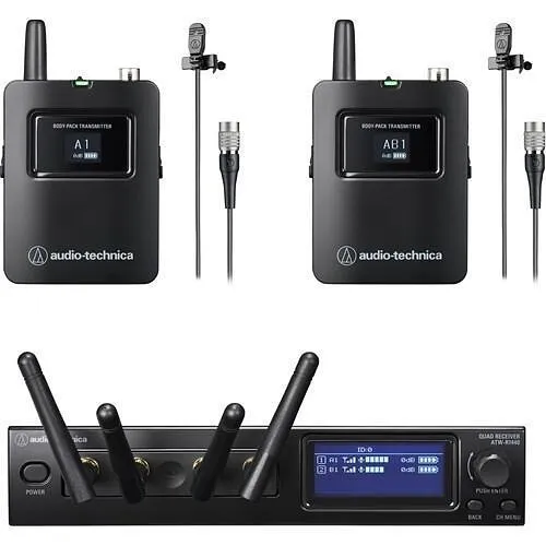 Audio-Technica ATW-1421/L System 20 PRO Dual Body-Pack System
