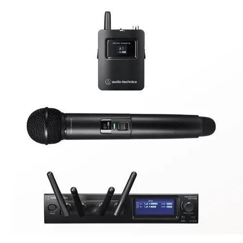 Audio-Technica ATW-1423 System 20 PRO Line Series Dual Handheld Microphone and Body-Pack System