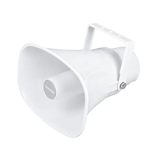VIVOTEK AU-003 Outdoor Network Horn Speaker, White