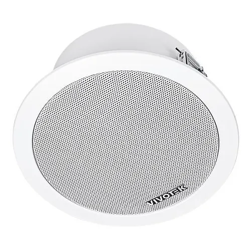 VIVOTEK AU-004 2-Way Indoor Network Horn Speaker, White