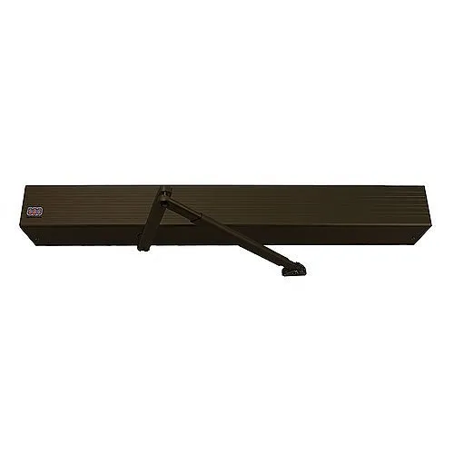 SDC AUTOS136X AUTO Series Low Energy Swing Door Operator, One Drive Unit, Single Door, Push Arm(s), 35mm Spindle(s), 36" Door Opening, 39" Housing Length, Dark Bronze