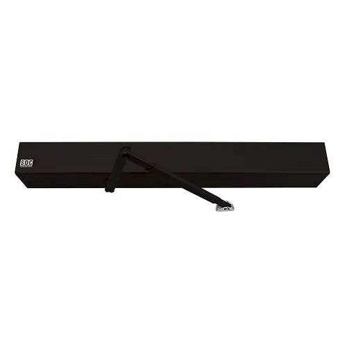 SDC AUTOS172Y AUTO Series Low Energy Swing Door Operator, 72" Door Opening, 335 Dull Black Finish