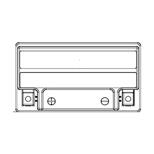 Power Sonic PW-AUX14 12V, 12 Ah Start-Stop Auxiliary Series AGM Battery, Delivering 200CCA