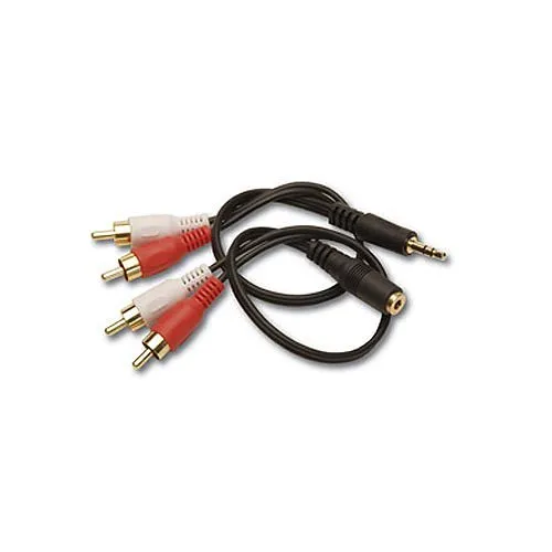 RDL AV-AC2 Cable Kit for AV-HK1, Includes Dual RCA to Mini-Plug and Dual RCA to Mini-Jack