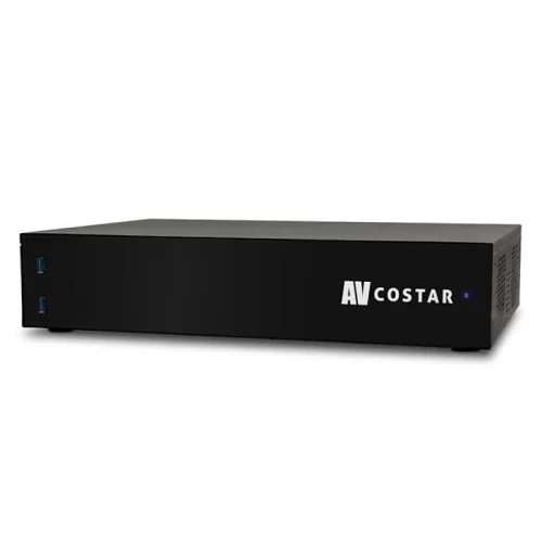IDIS AV-CCDS12T 32-Channel Cloud Managed Compact Desktop NVR Server with Linux OS, Dual NIC, 12TB