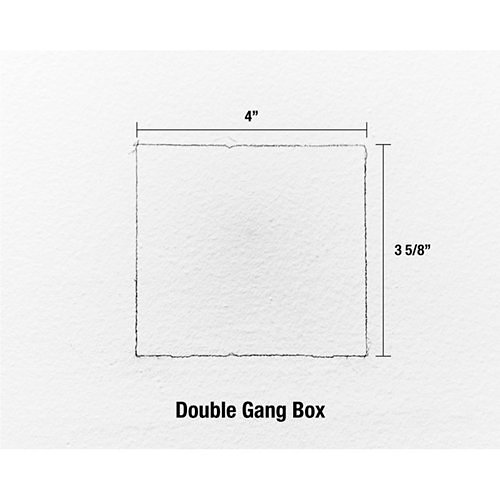 Jonard Tools WTL-12 Wall Box Template and Level for Non-Metallic Boxes, 1-Gang and 2-Gang